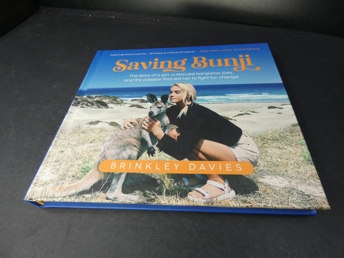 Saving Bunji By Brinkley Davies(Hardcover, 2023) + Free Postage
