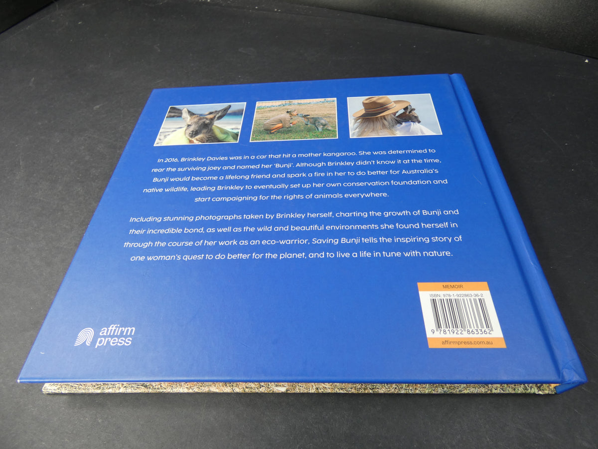 Saving Bunji By Brinkley Davies(Hardcover, 2023) + Free Postage