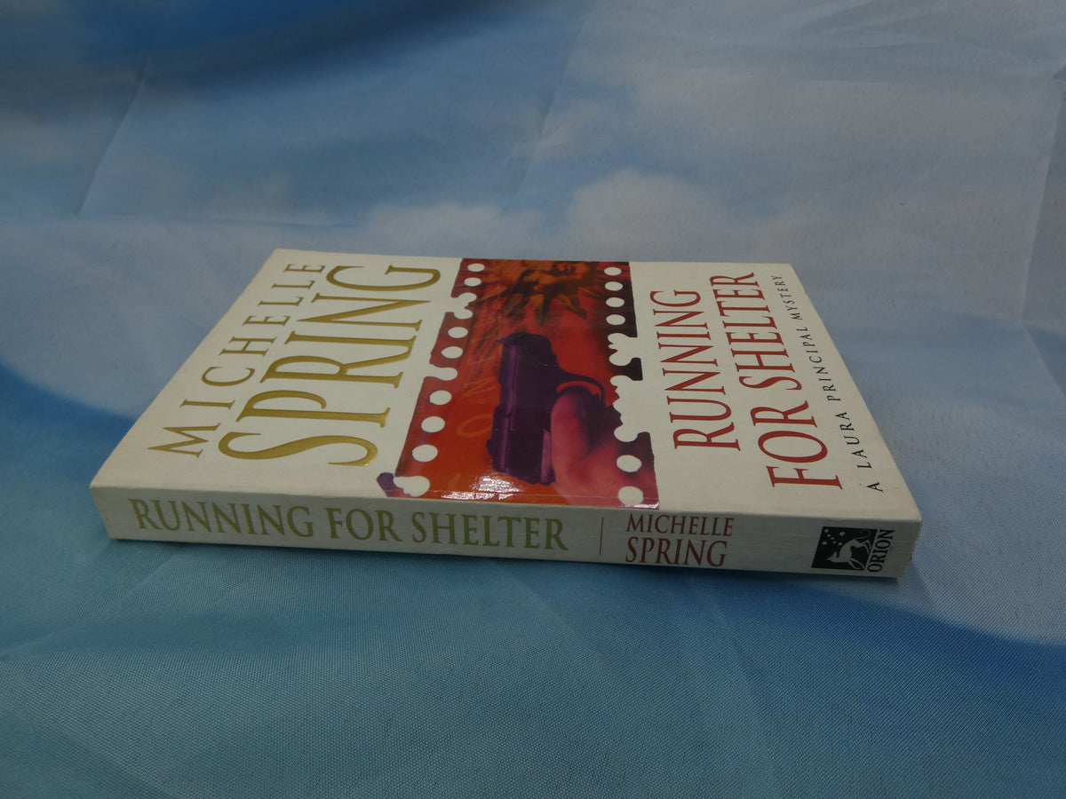 Running For Shelter (A Laura Principal mystery)-Michelle Spring + Free Postage