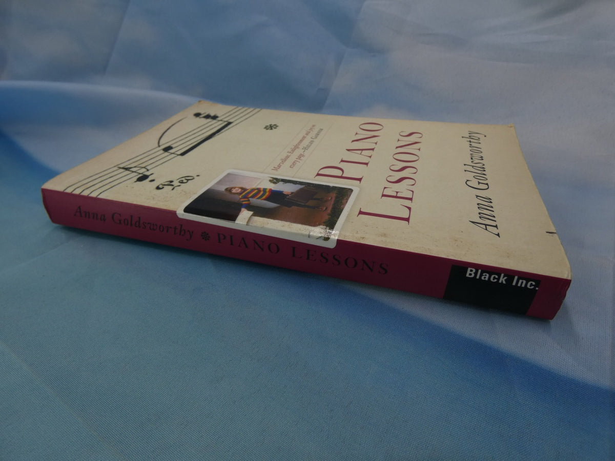 Piano Lessons by Anna Goldsworthy - Signed by the Author (PB, 2010) + Free Post
