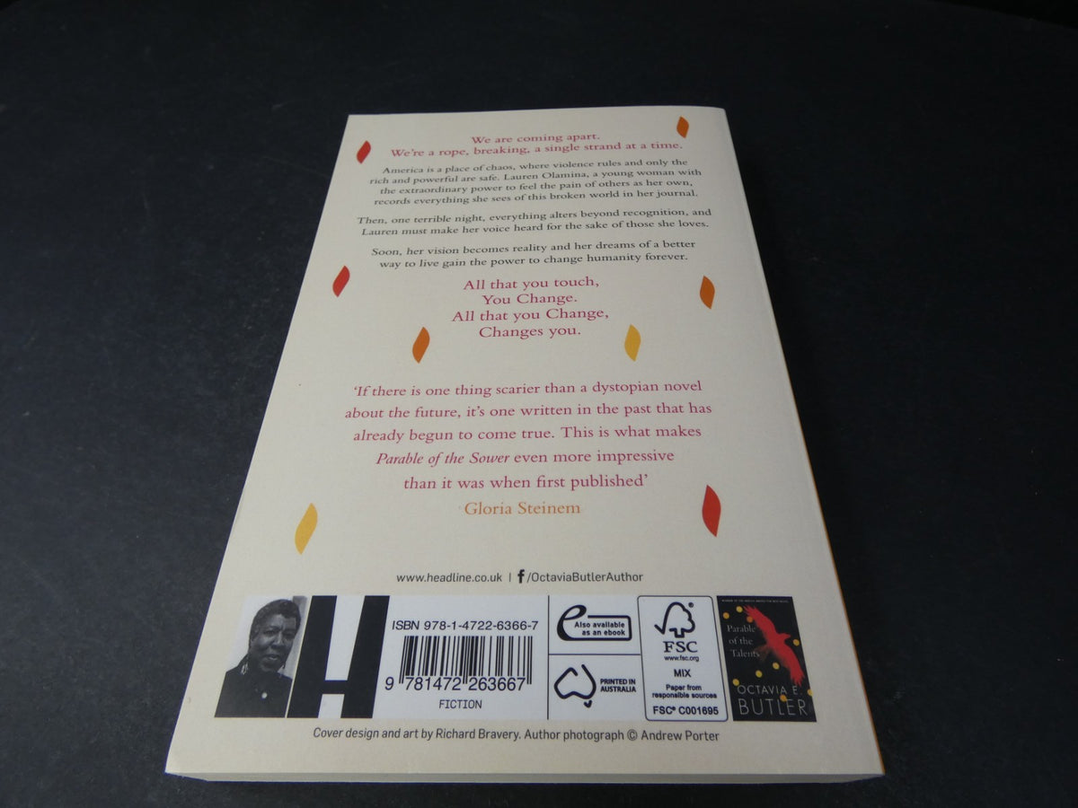 Parable of the Sower by Octavia E. Butler (Paperback, 2019) + Free Postage