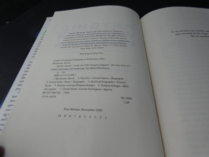 Psychic Warrior:Inside the Cia's Stargate Program by David Morehouse + Free Post