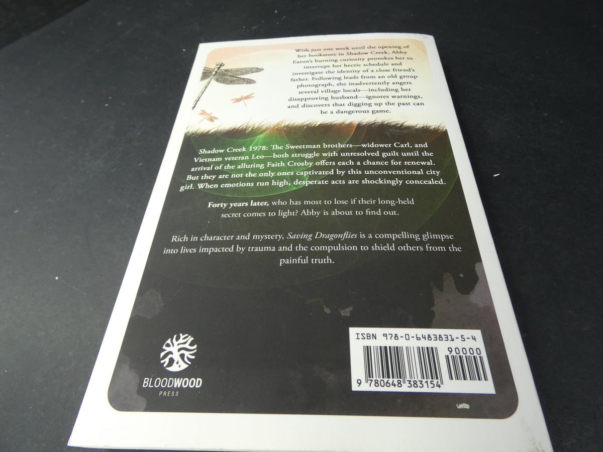 Saving Dragonflies by Vicki Stevens Signed Copy + Free Postage