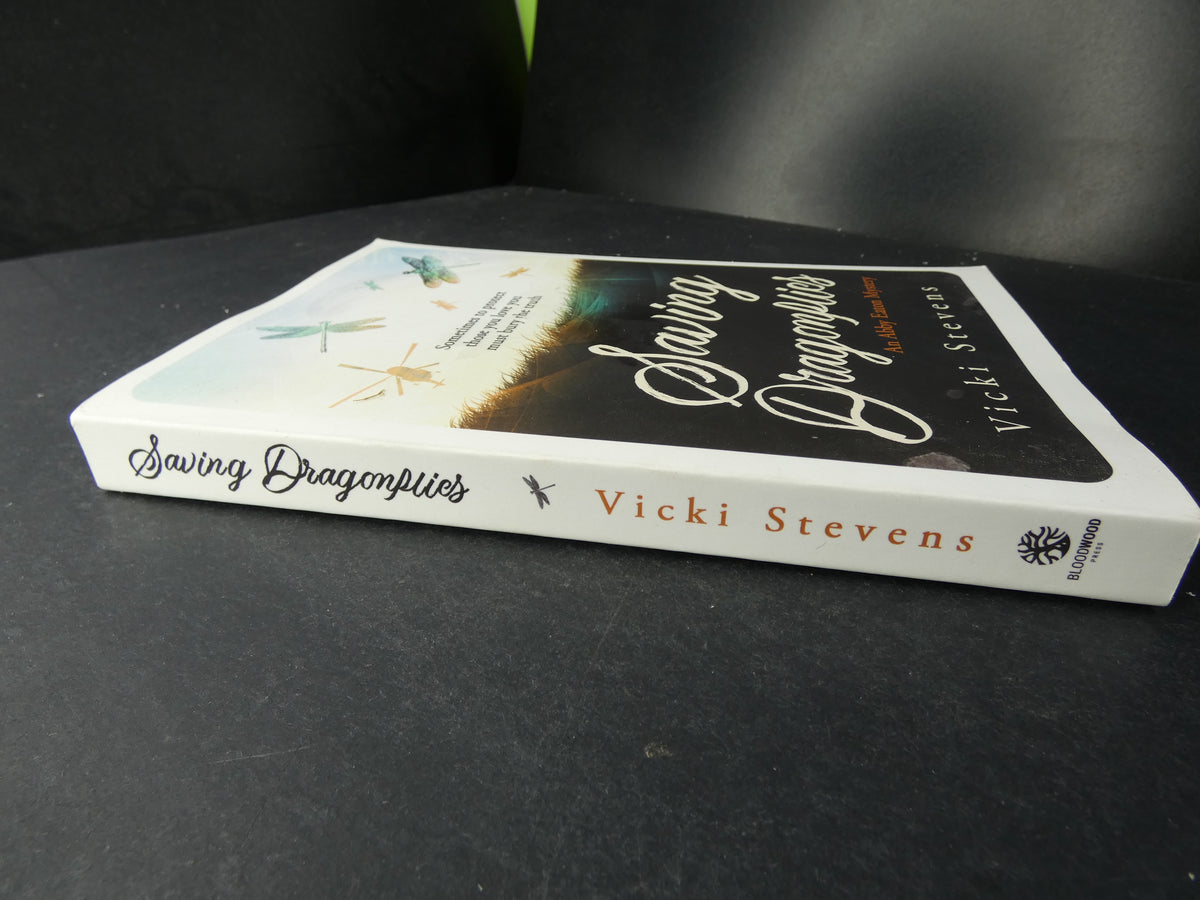 Saving Dragonflies by Vicki Stevens Signed Copy + Free Postage